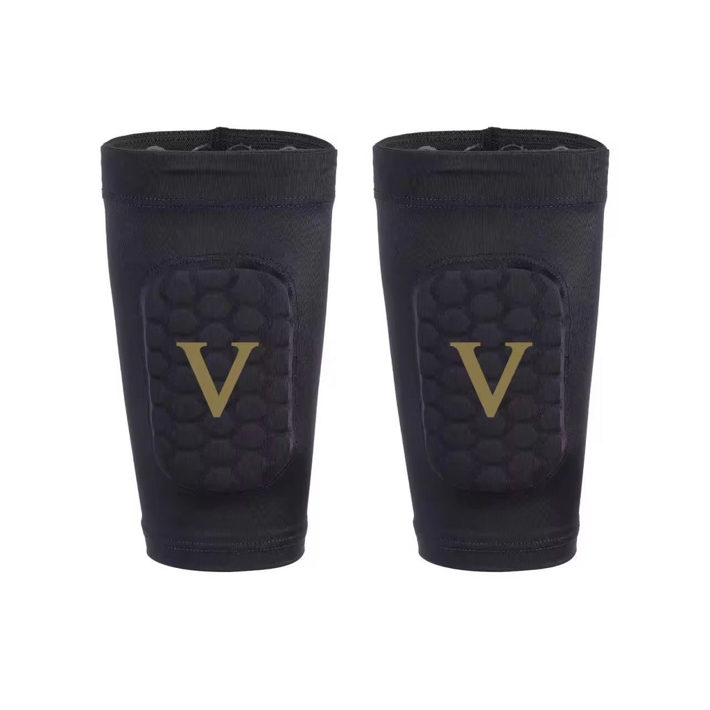V Football Sleeve Shinpads - Youth 7-12 Years